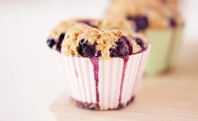 National Oatmeal Muffin Day - Blueberry Muffin Recipe - Nutrition Tips