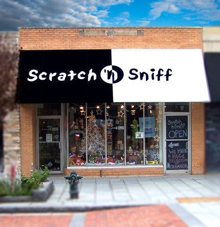 Scratch N Sniff storefront