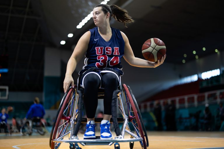 Team U.S.A Women's Wheelchair Basketball Paralympics